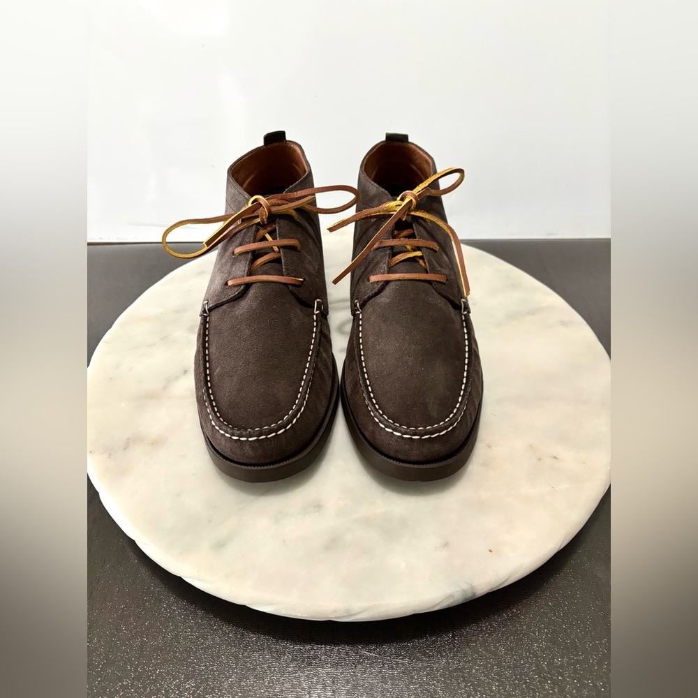 Sid Mashburn Chukka Camp Moccasin Size 10 Driving Shoe Men’s Brown FREE SHIPPING